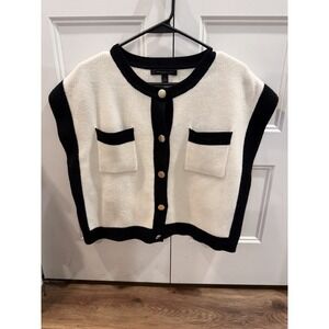 MARC NEW‎ YORK Andrew Marc Colorblock Knit Sweater Vest - Size Medium